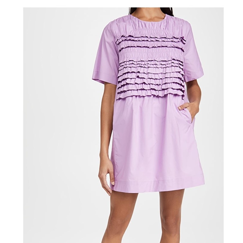 English Factory Ruffle Tee Dress